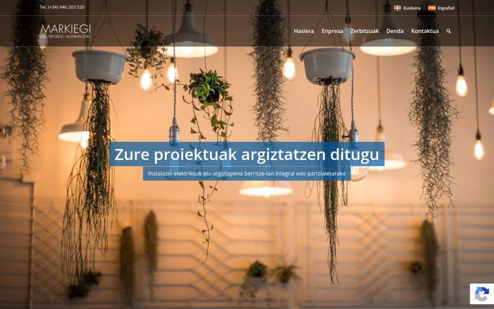 Screenshot of markiegi.com