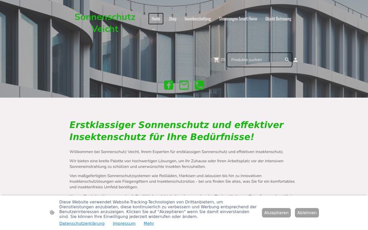 Screenshot of markisen-veicht.de