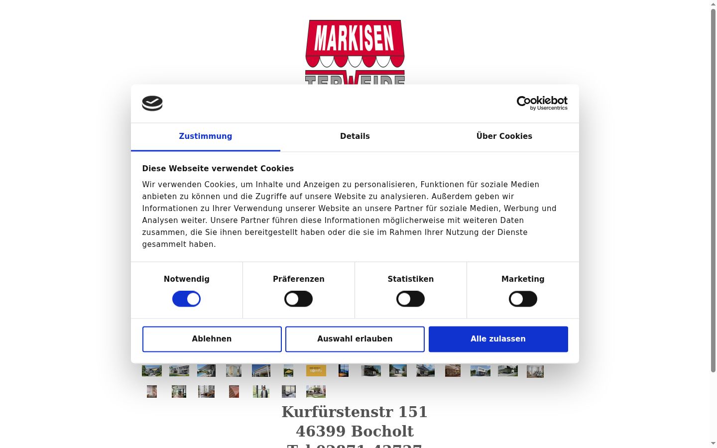 Kuvakaappaus suostumusbannerista, joka näytettiin ennen mitään vuorovaikutusta