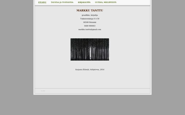 Screenshot of markkutanttu.fi