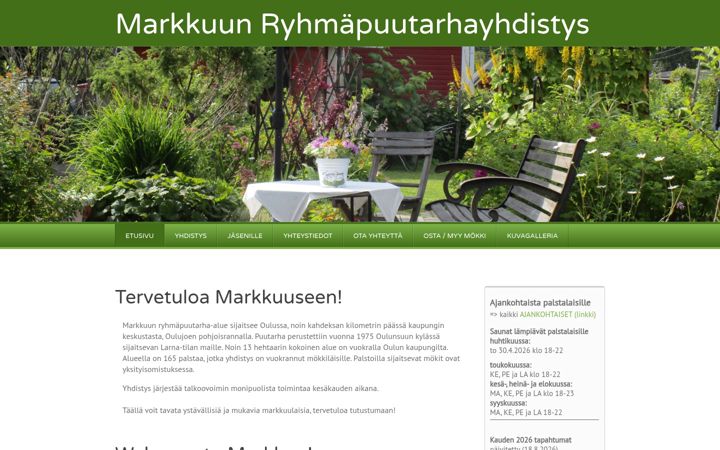 Screenshot of markkuu.com