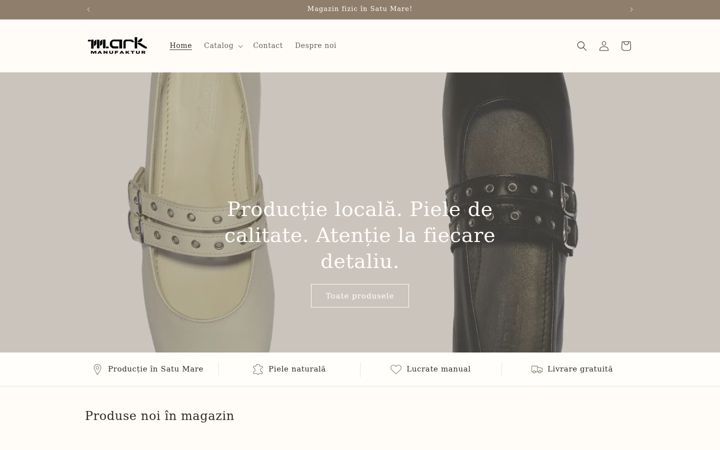 Screenshot of markmanufaktur.ro
