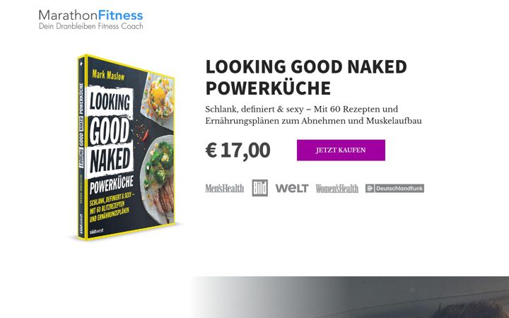 Screenshot of markmaslow.com