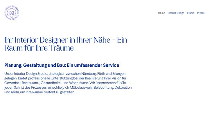 Screenshot of markmus.com