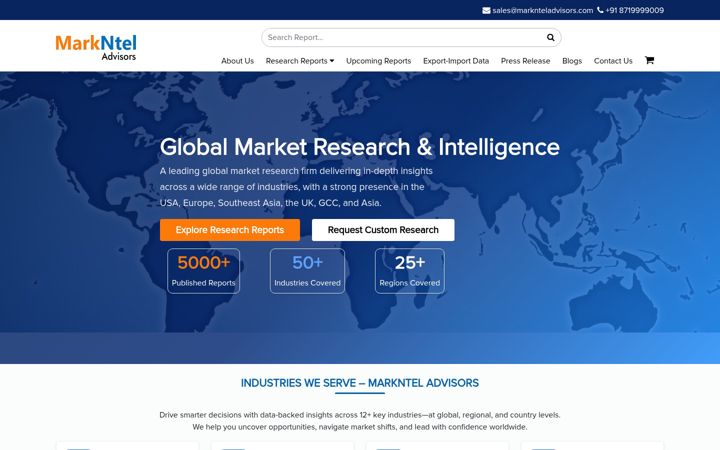 Screenshot of marknteladvisors.com