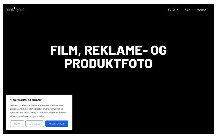 Screenshot of markogbjerre.dk