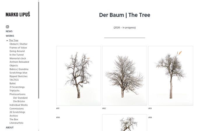 Screenshot of markolipus.com