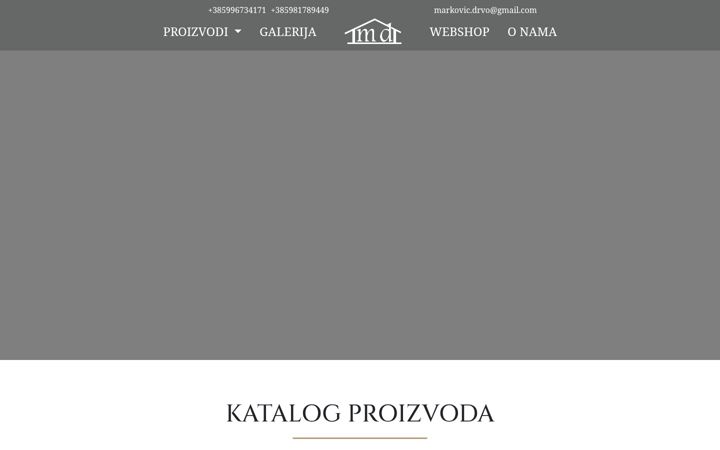 Screenshot of markovic-drvo.com