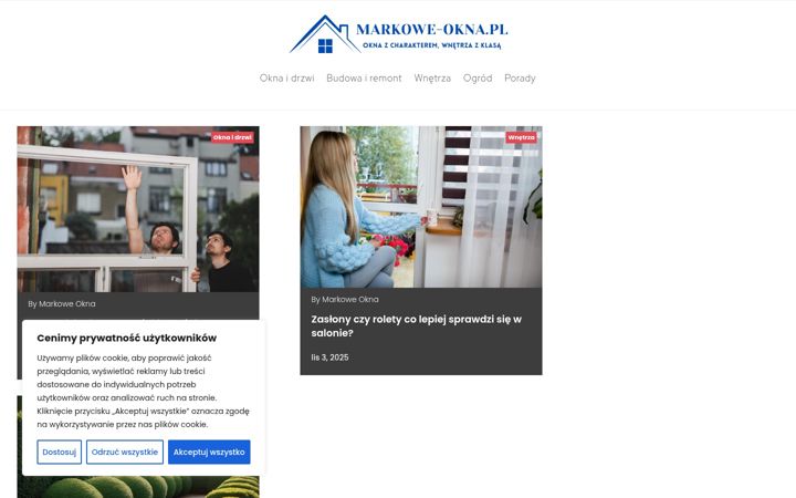 Screenshot of markowe-okna.pl