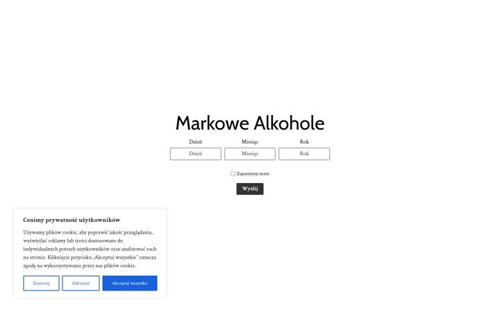 Screenshot of markowealkohole.com