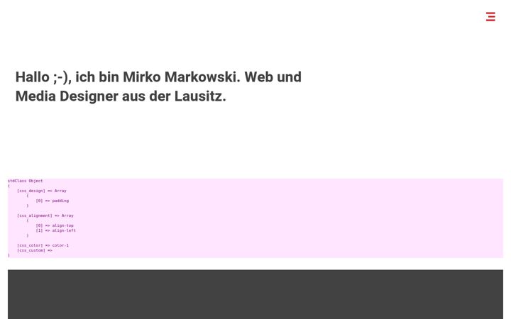 Screenshot of markowski.de