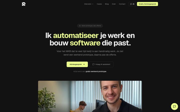 Screenshot of markscherrenberg.com