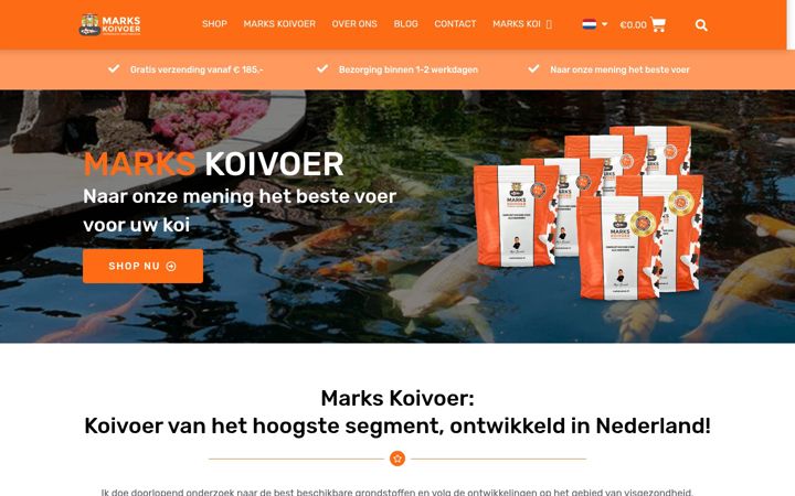 Screenshot of markskoivoer.com