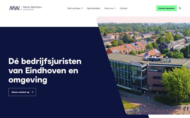 Screenshot of markswachtersbedrijfsjuristen.nl