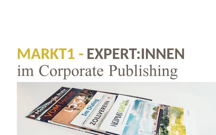 Screenshot of markt1-verlag.com