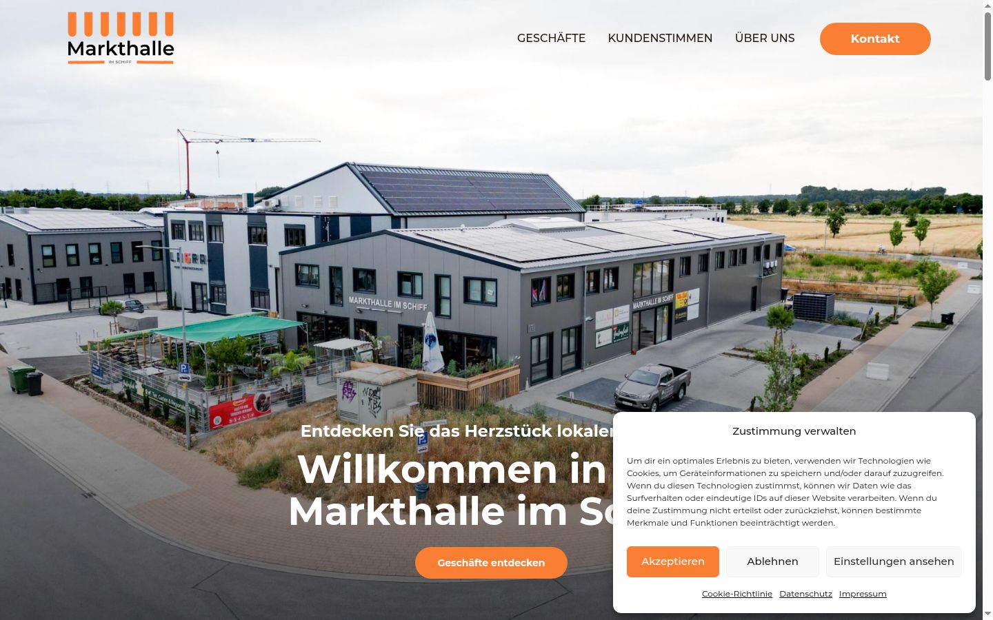 Screenshot tal-banner tal-kunsens muri qabel kwalunkwe interazzjoni