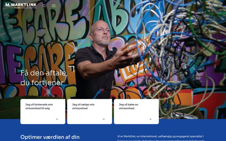Screenshot of marktlink.com