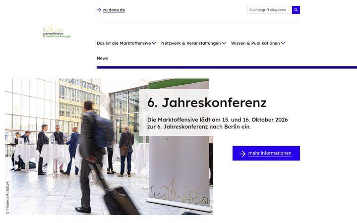 Screenshot of marktoffensive-ee.de