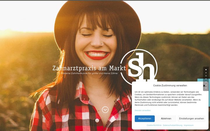 Screenshot of marktzahnarzt.de