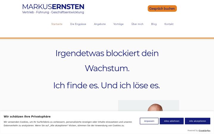 Screenshot of markus-ernsten.com