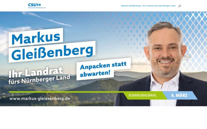 Screenshot of markus-gleissenberg.de