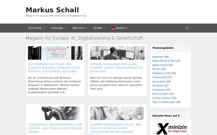 Screenshot of markus-schall.de