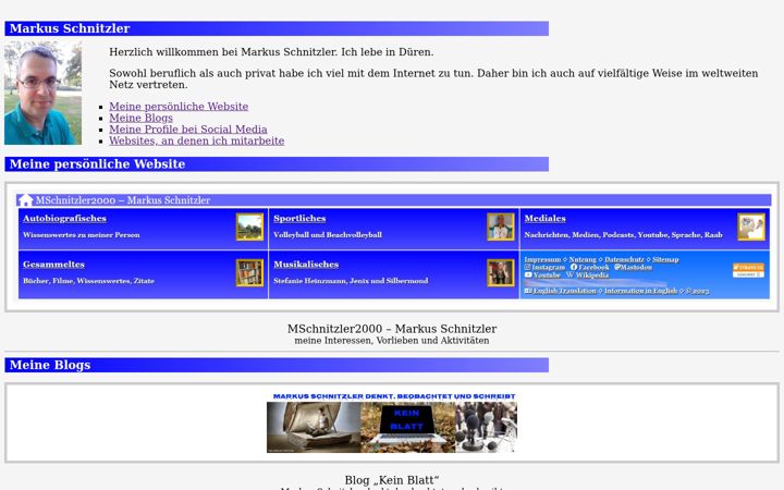 Screenshot of markus-schnitzler.de
