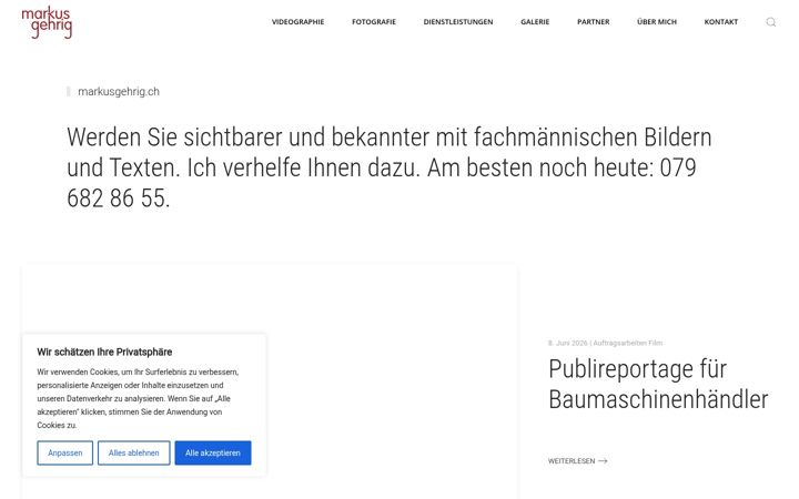 Screenshot of markusgehrig.ch