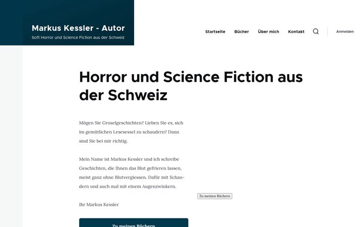 Screenshot of markuskessler.ch