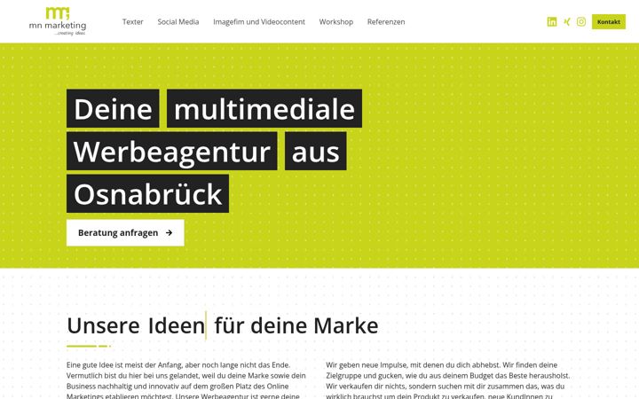 Screenshot of markusnoldes.de