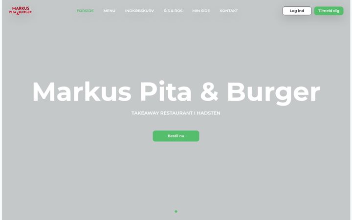 Screenshot of markuspita.dk