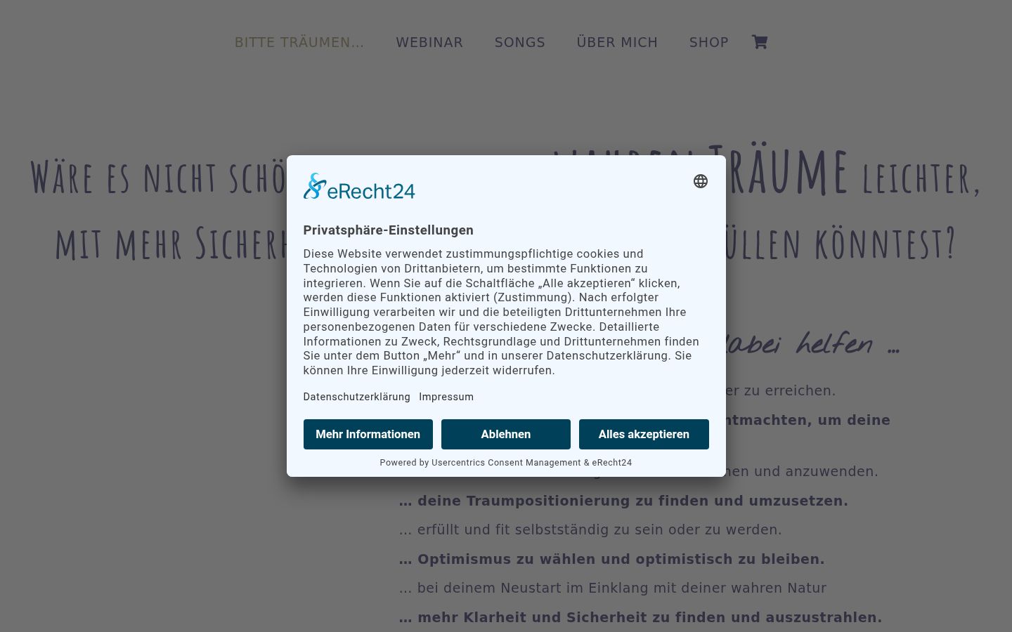 Screenshot van de toestemmingsbanner zoals getoond vóór enige interactie