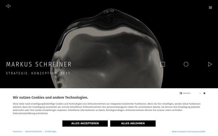 Screenshot of markusschreiner.de
