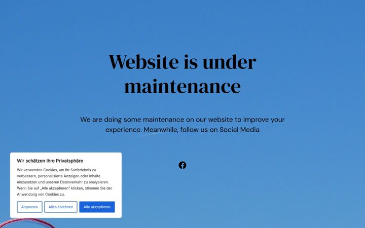 Screenshot of markuswissner.de