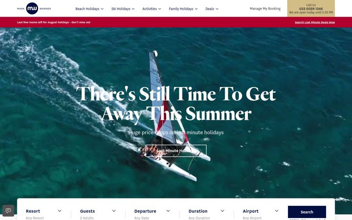 Screenshot of markwarner.co.uk