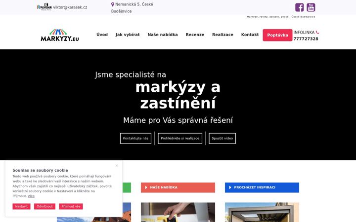 Screenshot of markyzy.eu