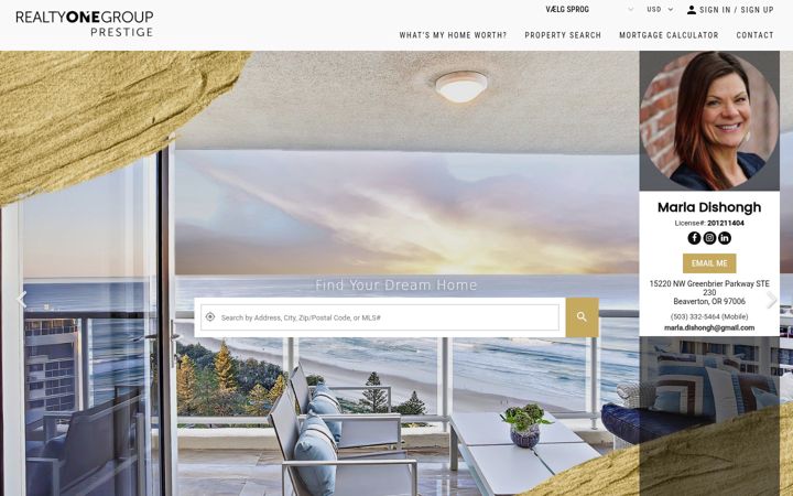 Screenshot of marladishongh.com