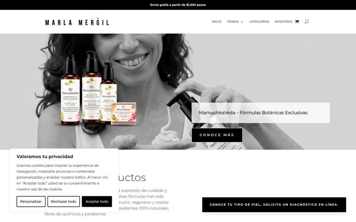 Screenshot of marlamergil.com