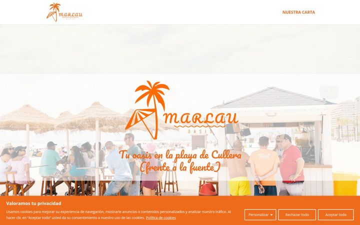 Screenshot of marlaucullera.com