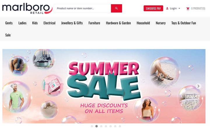 Screenshot of marlborotrust.ie