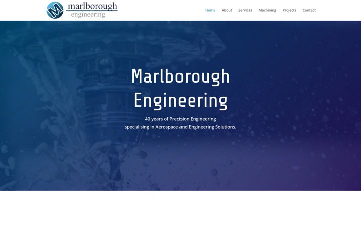 Screenshot of marlborough-eng.com