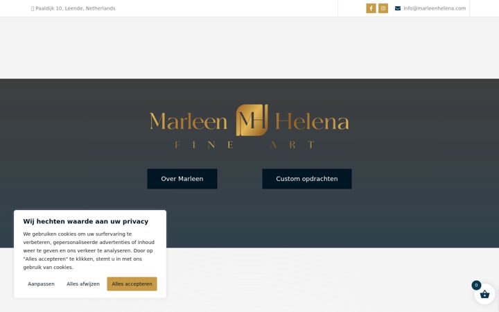 Screenshot of marleenhelena.com