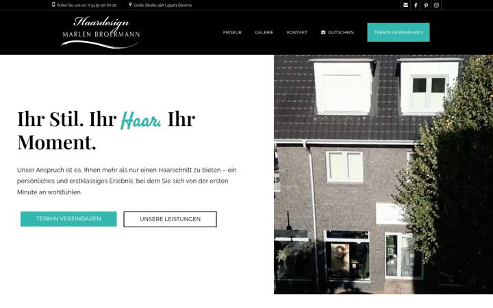 Screenshot of marlen-broermann.de