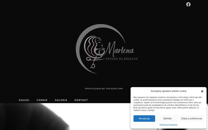 Screenshot of marlenafryzjer.pl