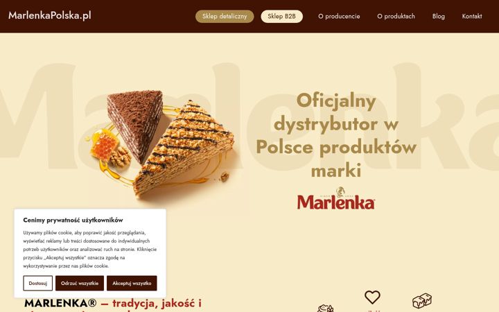 Screenshot of marlenkapolska.pl