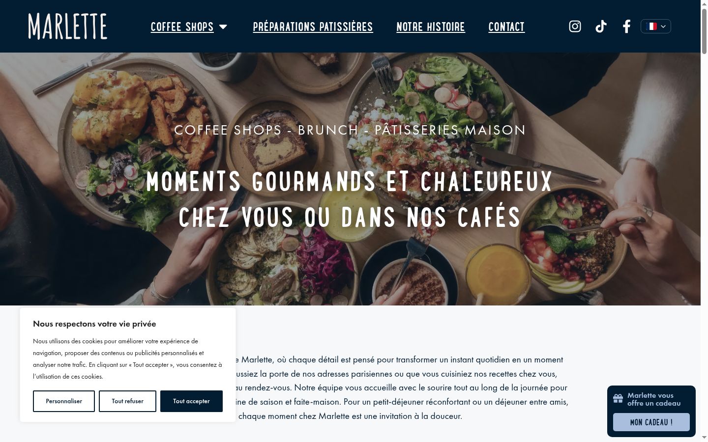 Screenshot van de toestemmingsbanner zoals getoond vóór enige interactie