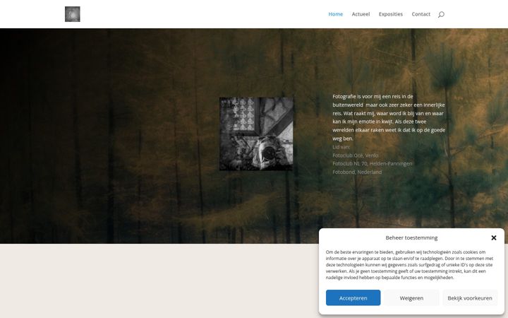 Screenshot of marliespouls.nl