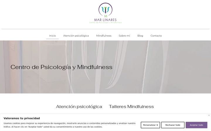 Screenshot of marlinares.com
