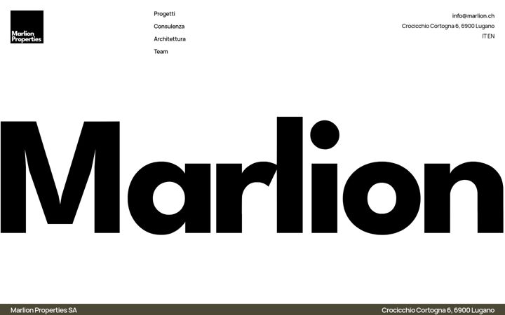 Screenshot of marlion.ch