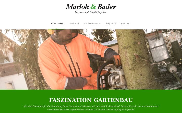 Screenshot of marlok-bader.de